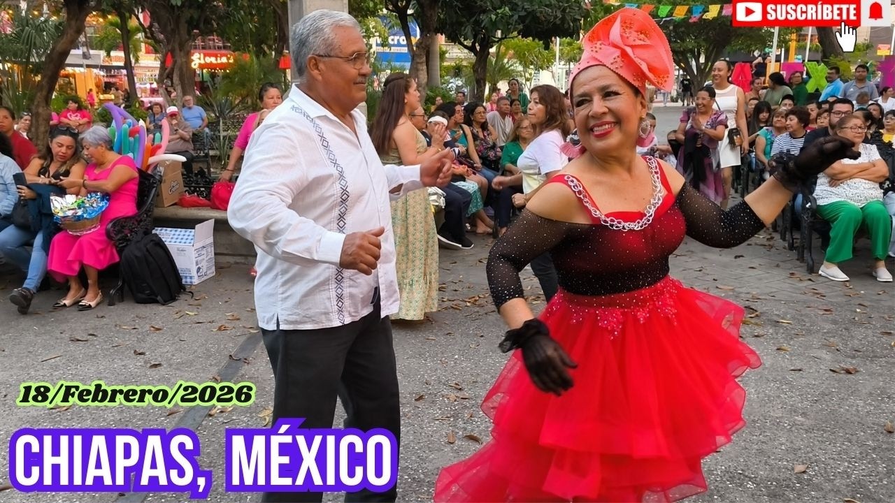 Parque Jardín de la Marimba, Reyes del Carnaval 2026, 18/Febrero/2026, Tuxtla Gutiérrez, Chiapas 1/2