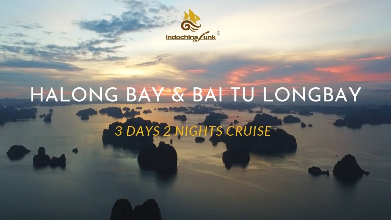 Indochina Junk | Halong Bay and Bai Tu Long Bay 3 days 2 nights cruise itinerary