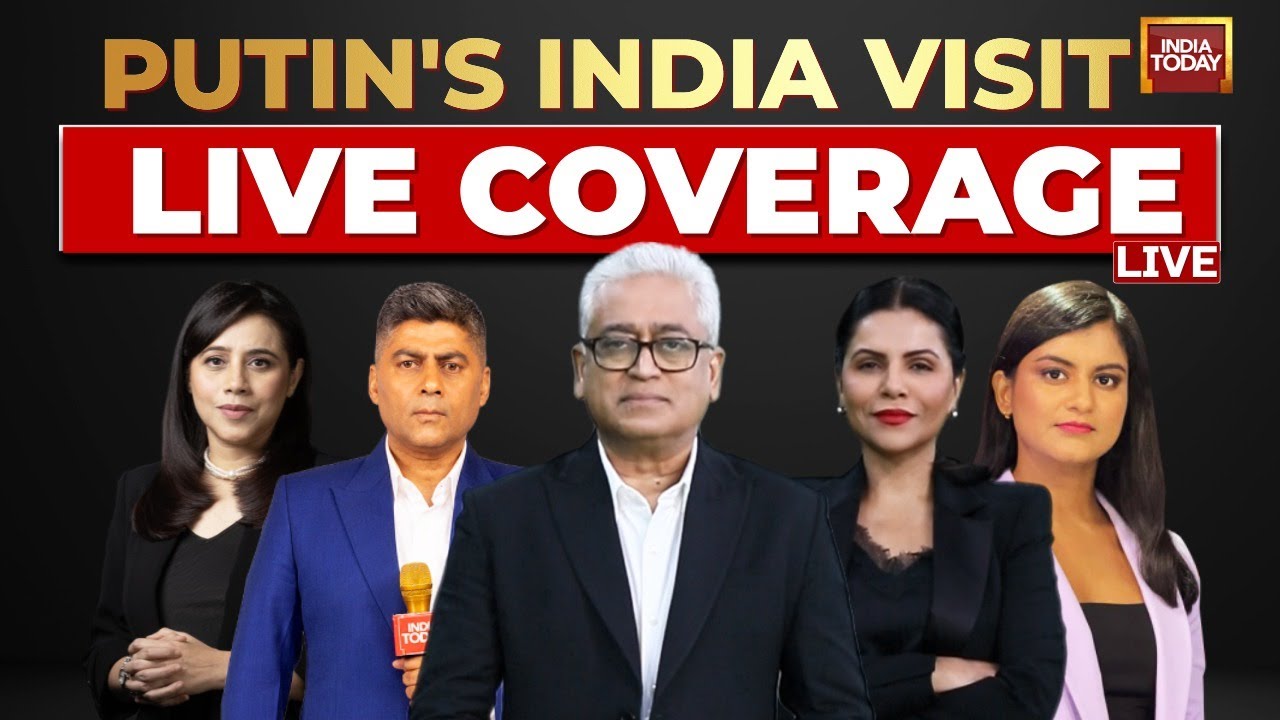Russian President Vladimir Putin's India Visit | Modi-Putin Meet LIVE | Putin In India | Live News