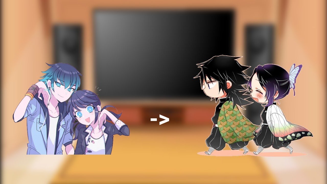 Miraculous reagindo ao futuro da Marinette e do Luka como...(LukaNette){GiyuShino}