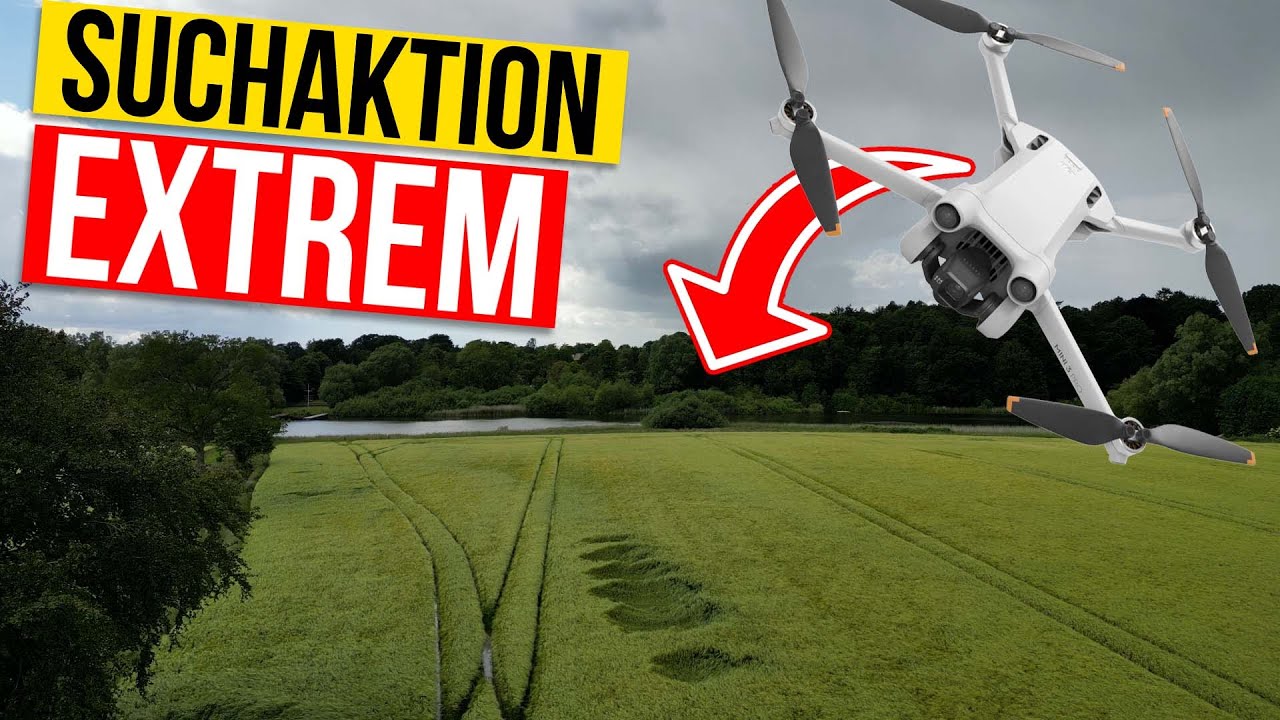 DJI Mini 3 Pro Akku leer, fast verloren und Notlandung im Sturm. RTH versagt. Find my drone.