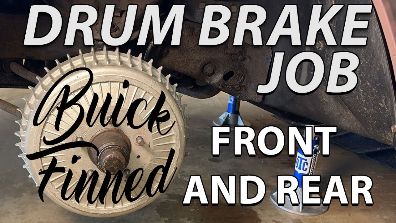 All drums, no flats for 1964: Front drum and rear drum brake job DOT5 for a 1964 GM Buick Wildcat