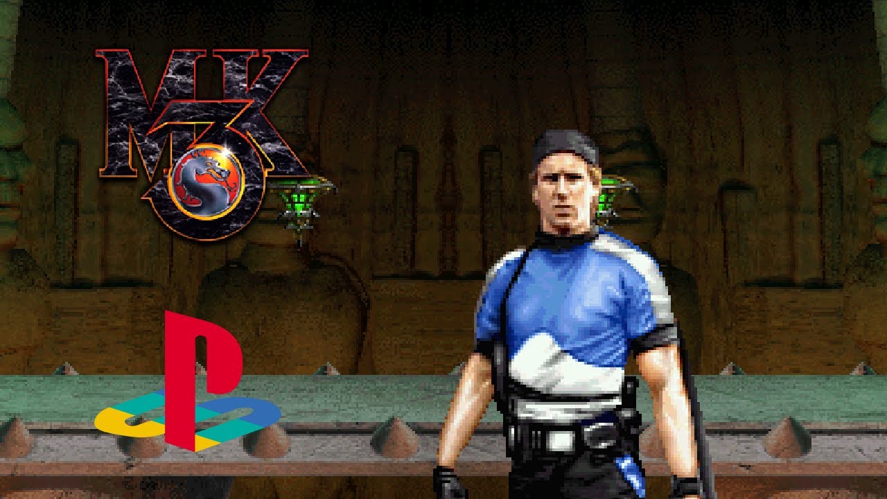 Mortal Kombat 3 (Playstation) - Stryker Playthrough [HD] | RetroGameUp