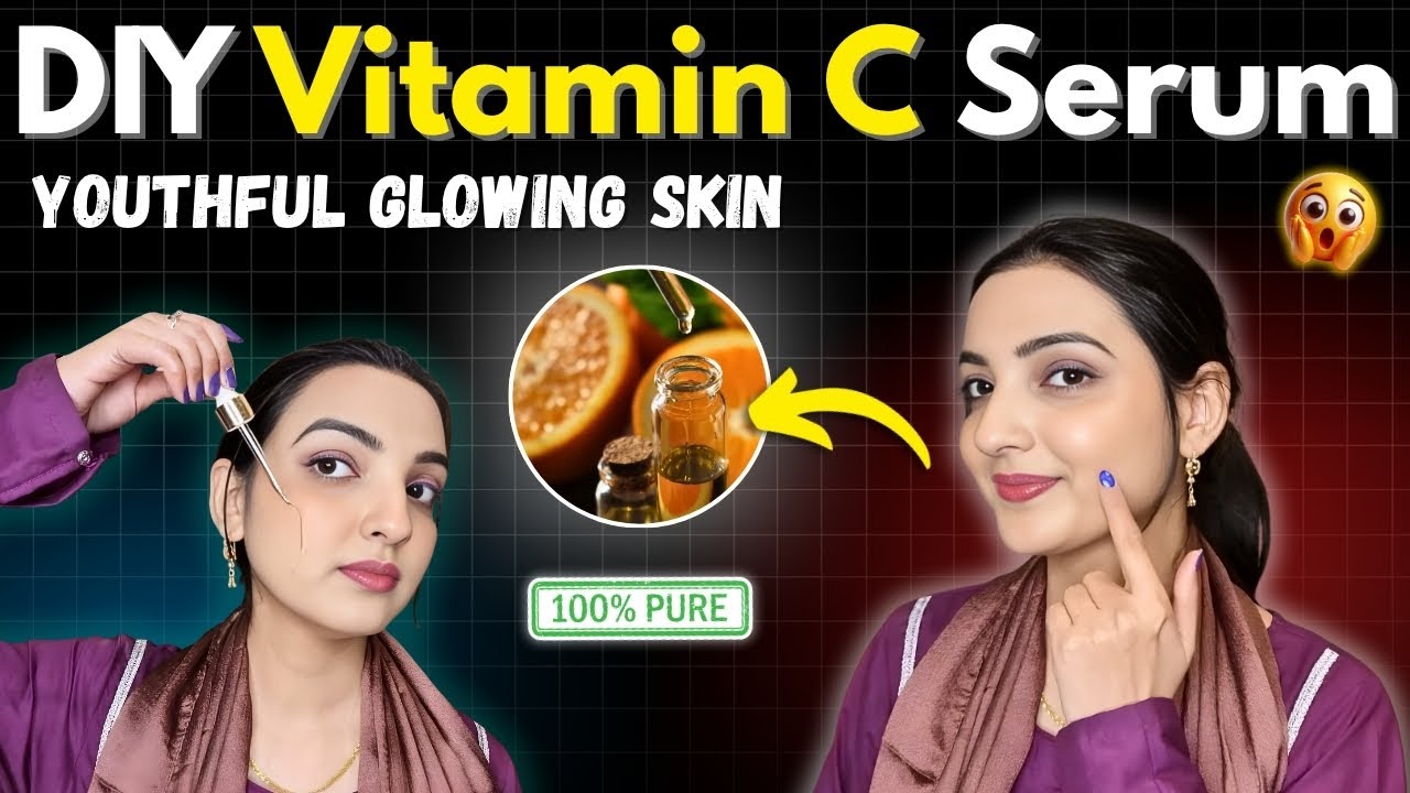 DIY Vitamin C Serum for Anti-Aging 🌟 Soft, Plump & Glowing Skin Challenge