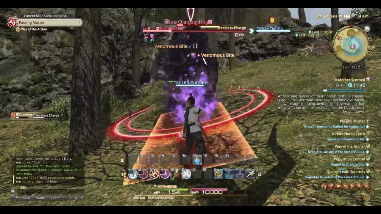 Final Fantasy XIV Free Trial (Lets play Episode 1)