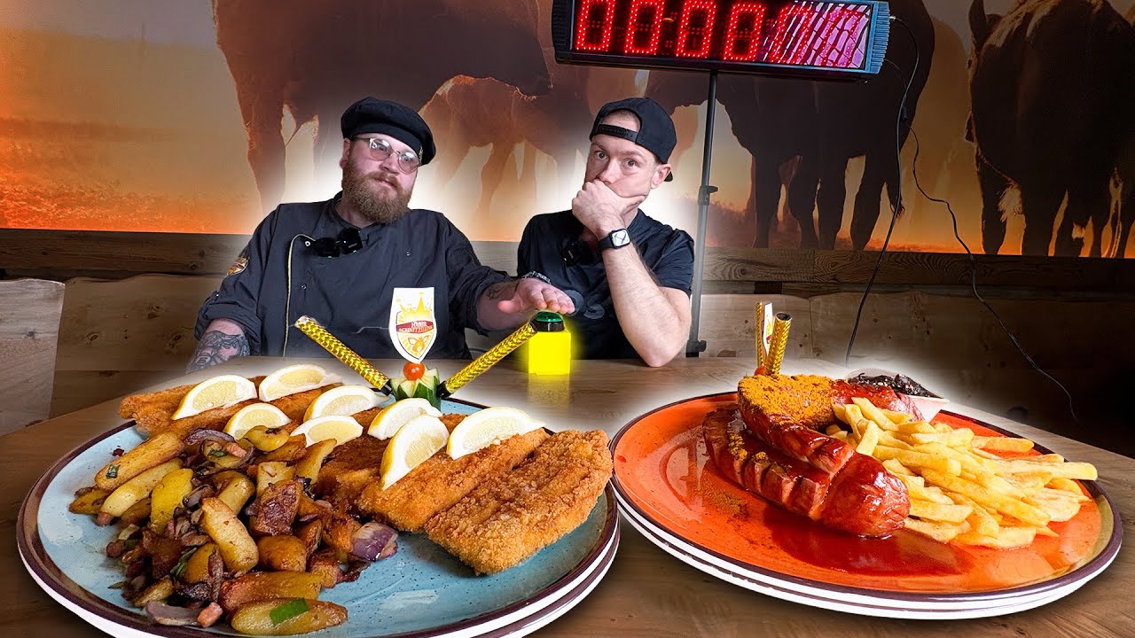 ROYAL FOOD FIGHT 1/3 🔥 XXL Currywurst & XXL Schnitzel &ndash; Der h&auml;rteste Challenge Start! 🥵