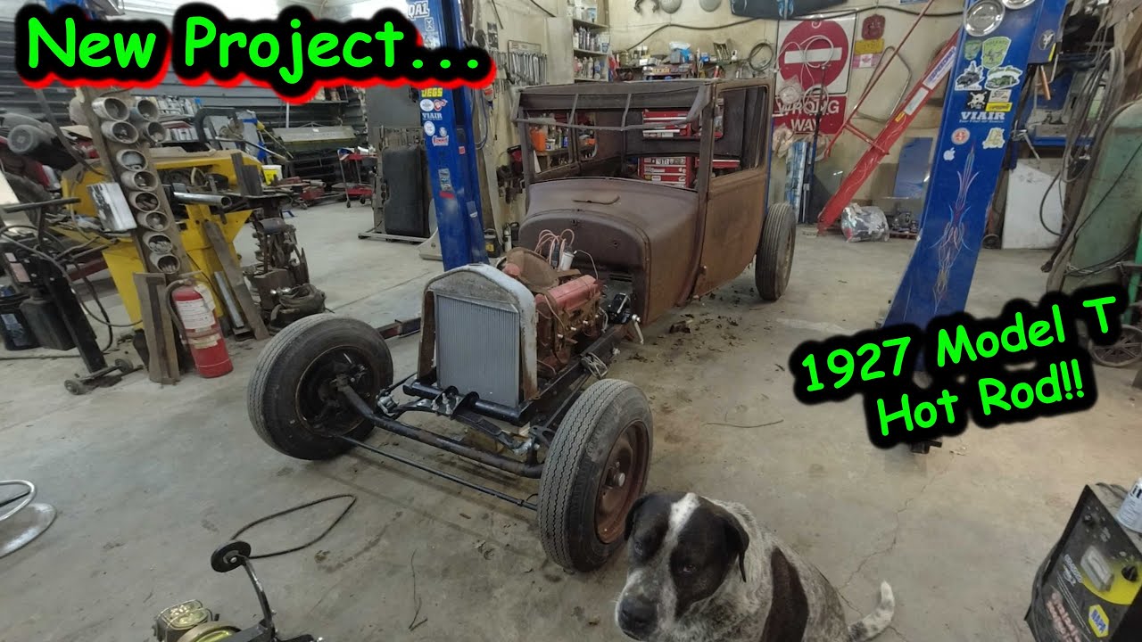 New project, Ford Model T hot rod!