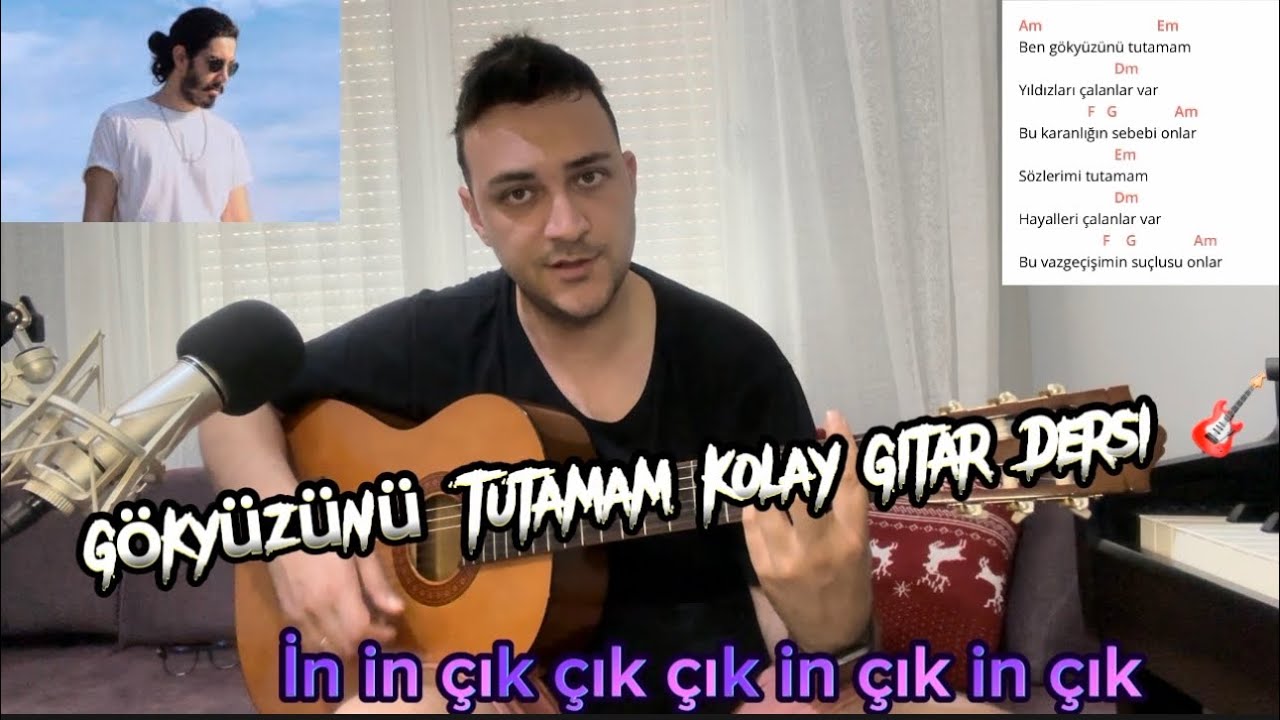 Can Koç - Gökyüzünü Tutamam -Kolay Gitar Dersi 🎸