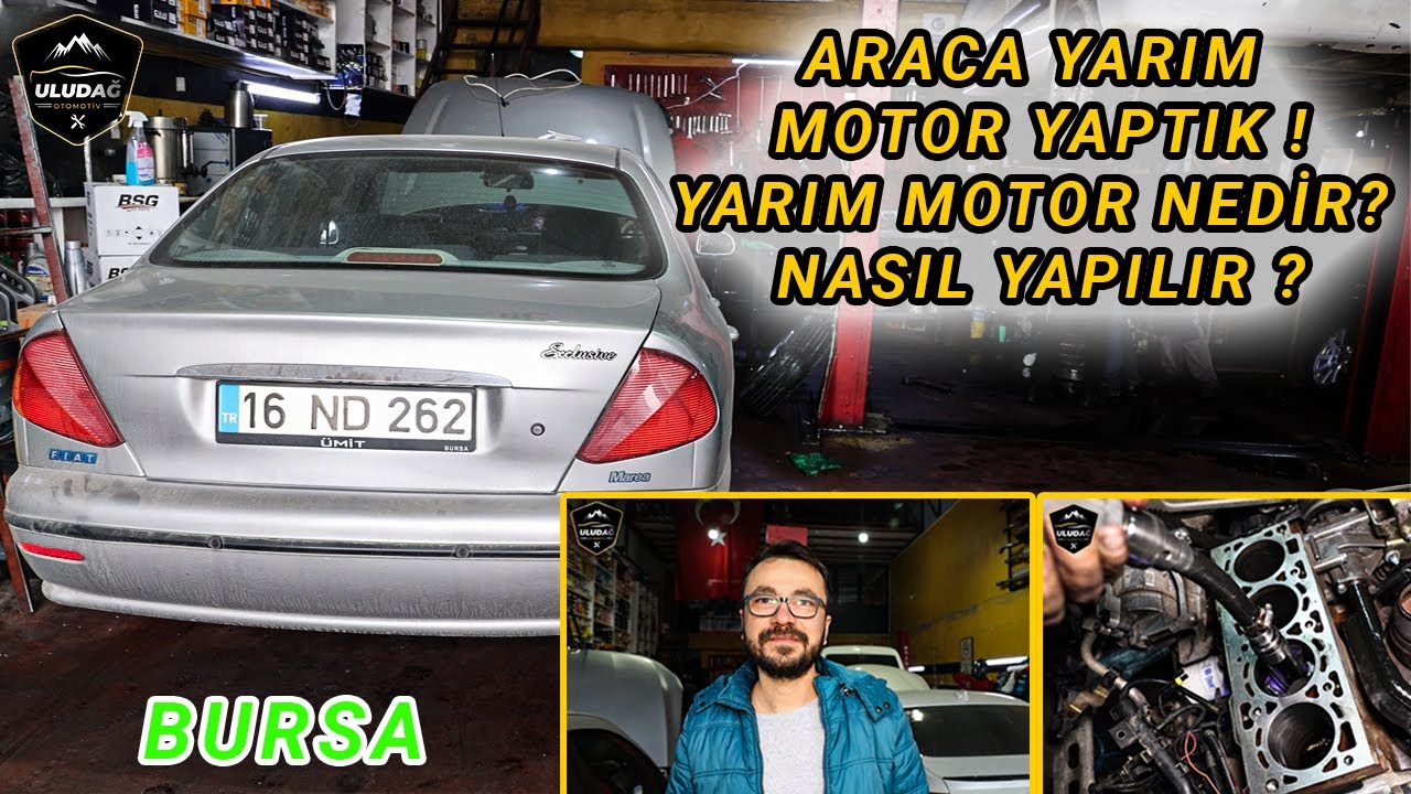 AŞIRI HARARETTEN CONTA YAKMIŞ ARABAYA SEGMAN ATTIK ! (Fiat MAREA 1.6 Motor Yenileme)