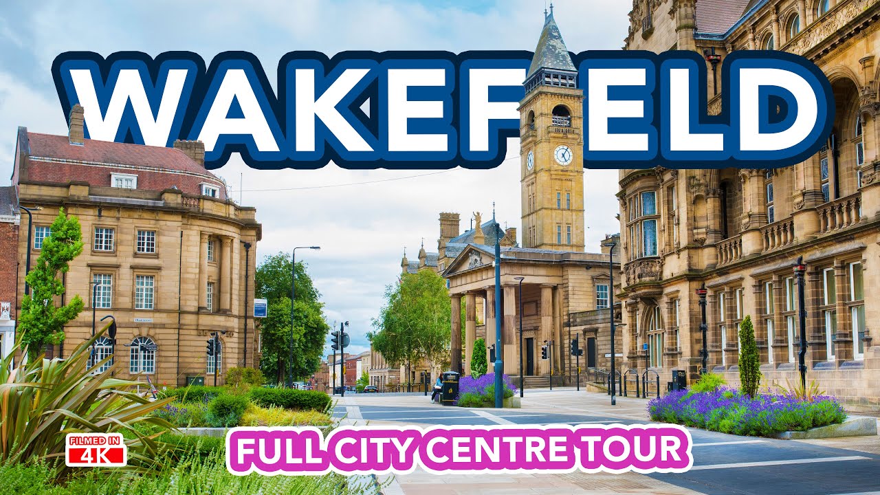 WAKEFIELD | A walk through the City Centre of Wakefield, West Yorkshire!