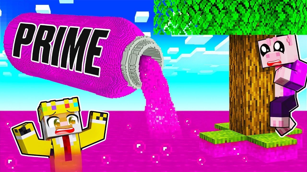 PRIME ZATOPIL CELÝ SVĚT v Minecraftu!