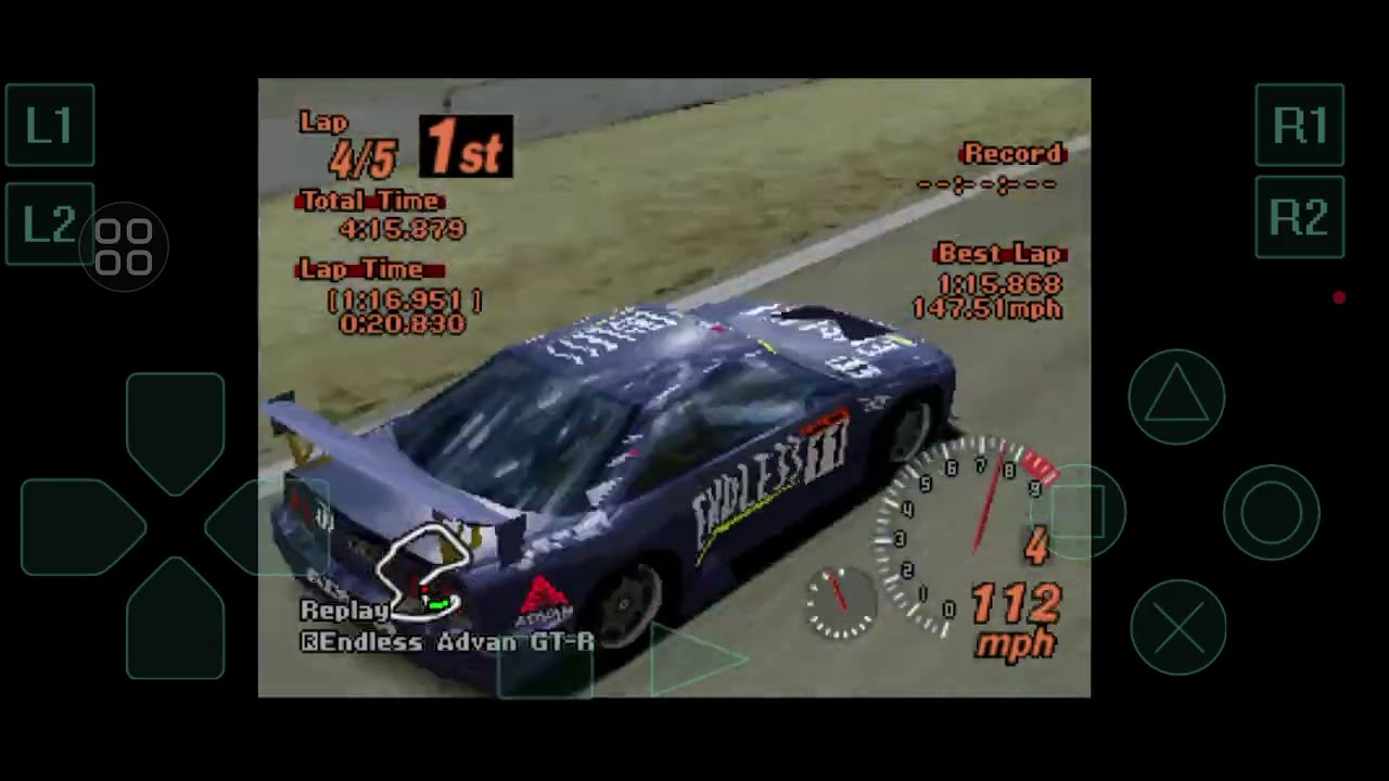 Gran Turismo 2 A-Spec Mod - Nissan Skyline R33 GTR GT500 JGTC 1999 Newbie Car Setup