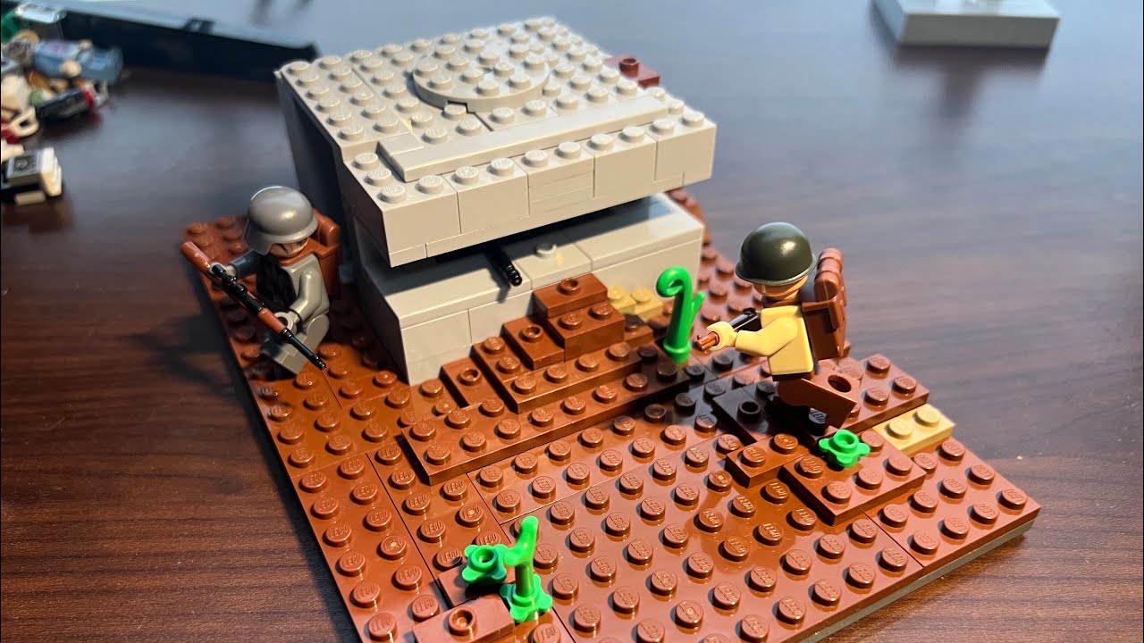 Building a LEGO WWII German Bunker