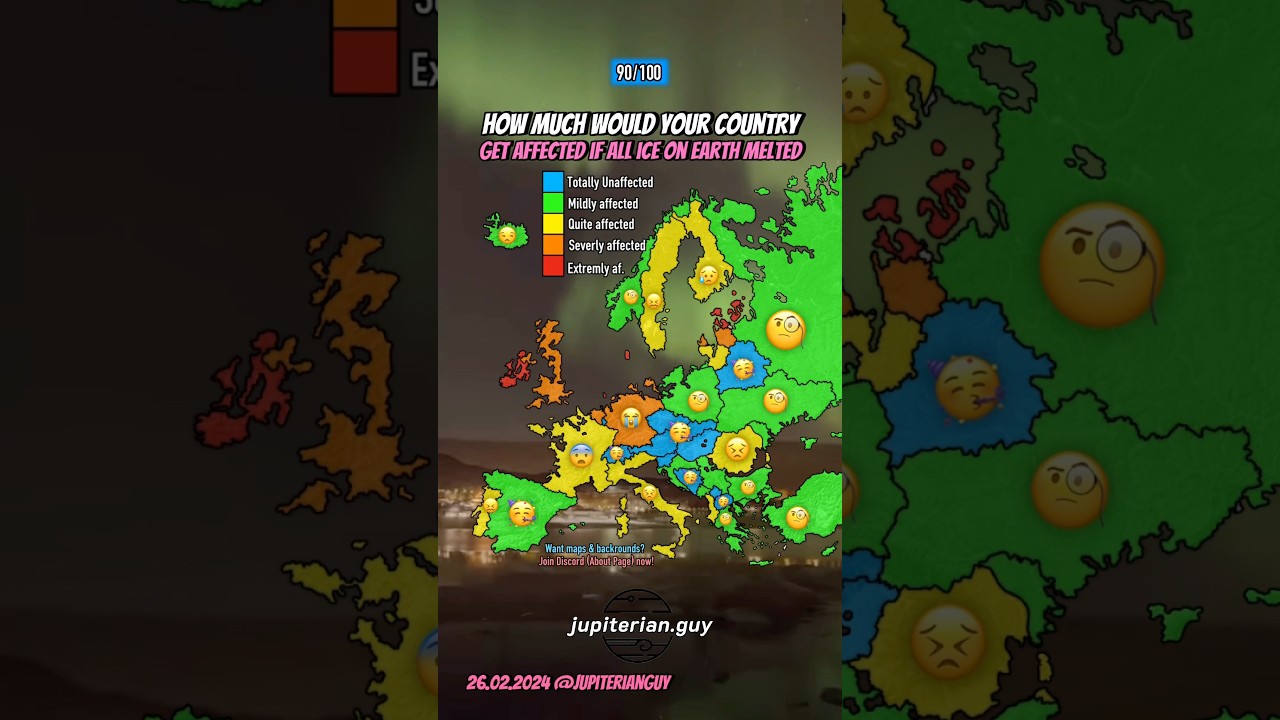 How would your country get affected by rising sea levels? 