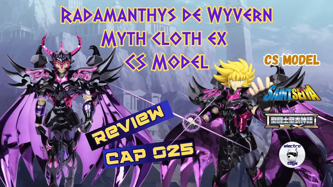 Cap 025: Radamanthys de Wyvern, Myth Cloth Ex, Saint Seiya, Saga de Hades, CS Model, CD Zodiaco