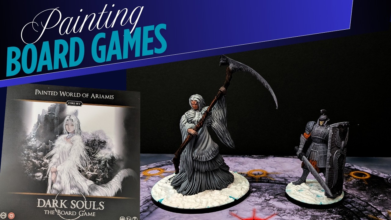 Painting the Bosses from Dark Souls: The Board Game