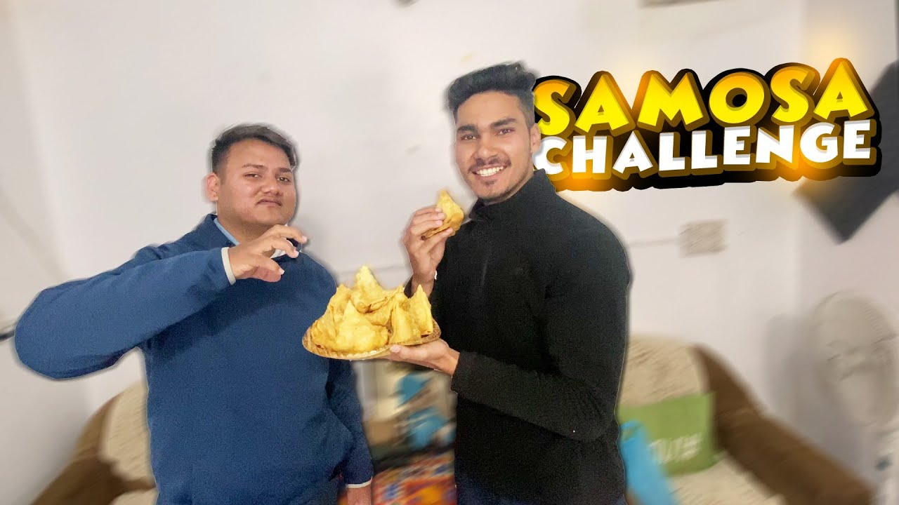 SAMOSA EATING CHALLENGE |LOSER GET PUNISHED