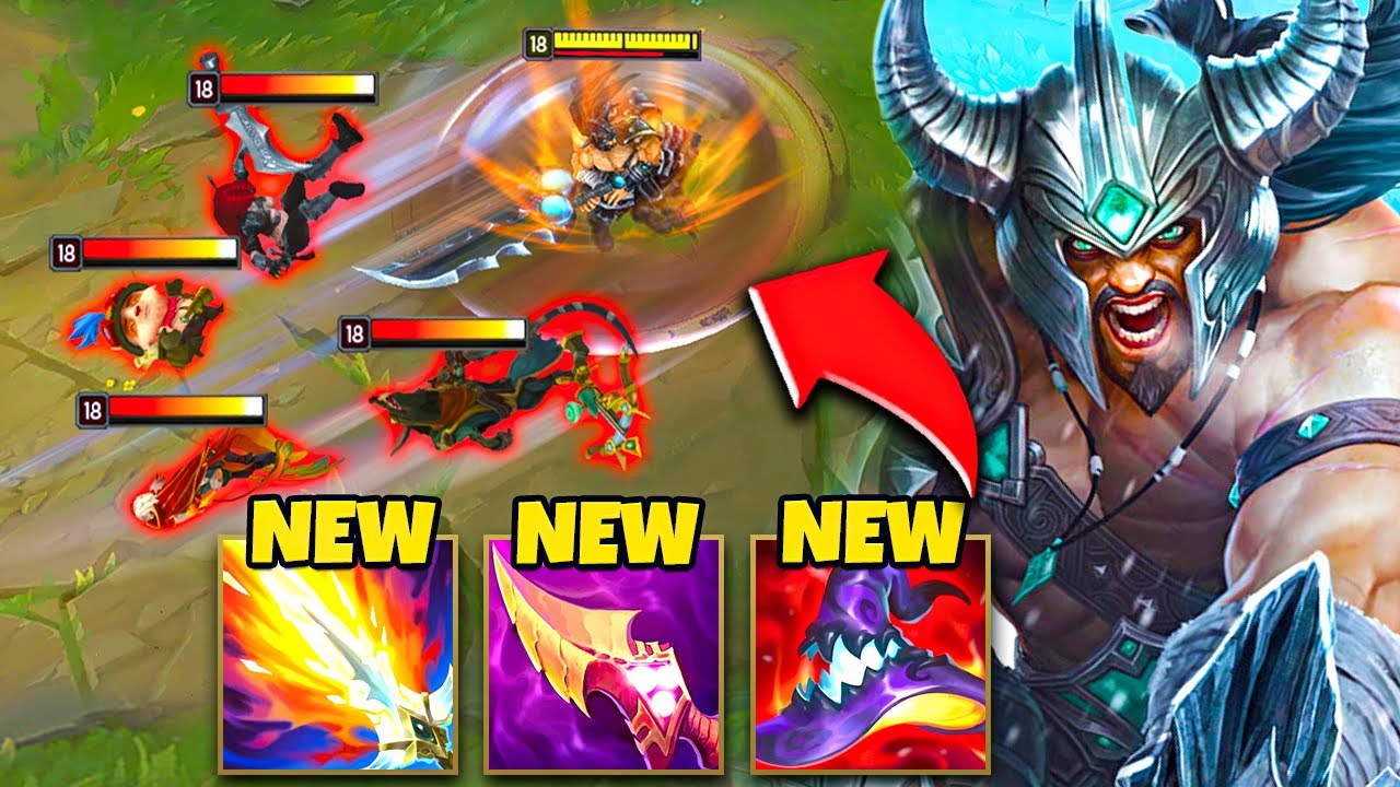 AP TRYNDAMERE IS A MONSTER WITH SEASON 14 ITEMS (THIS IS BROKEN)