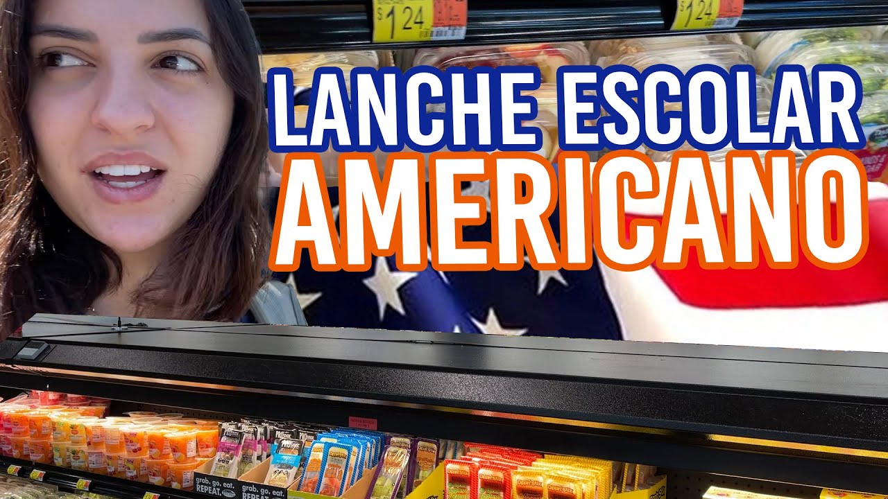 O QUE AS CRIANÇAS AMERICANAS ADORAM LEVAR DE LANCHE PRA ESCOLA - ROTINA DA TARDE