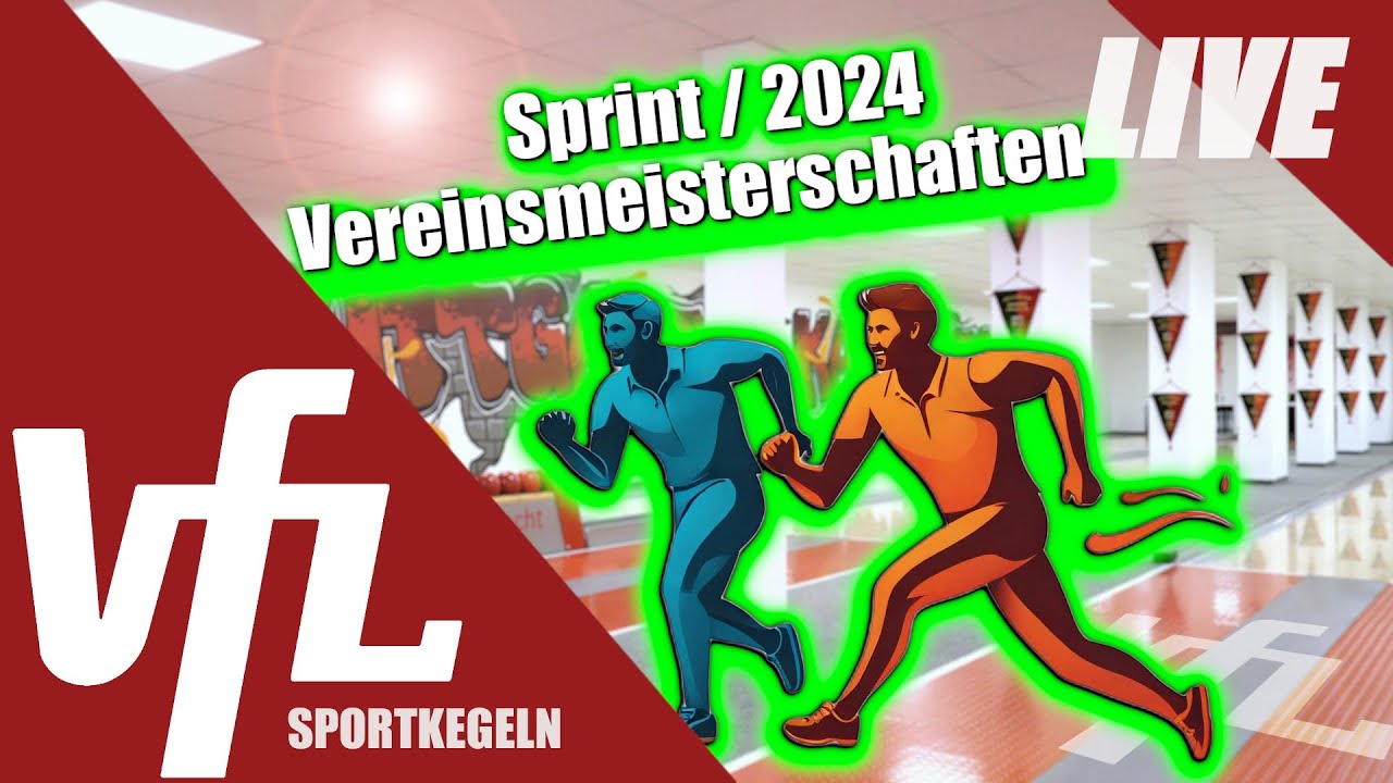 SPORTKEGELN: Vereinsmeisterschaften Sprint 2024  (Sprint-Turnier Frauen & Männer, 11. Mai 2024)