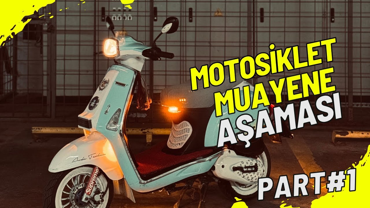MOTOSİKLET MUAYENESİ NASIL YAPILIR 2024| PART#1 #motosiklet #muayene