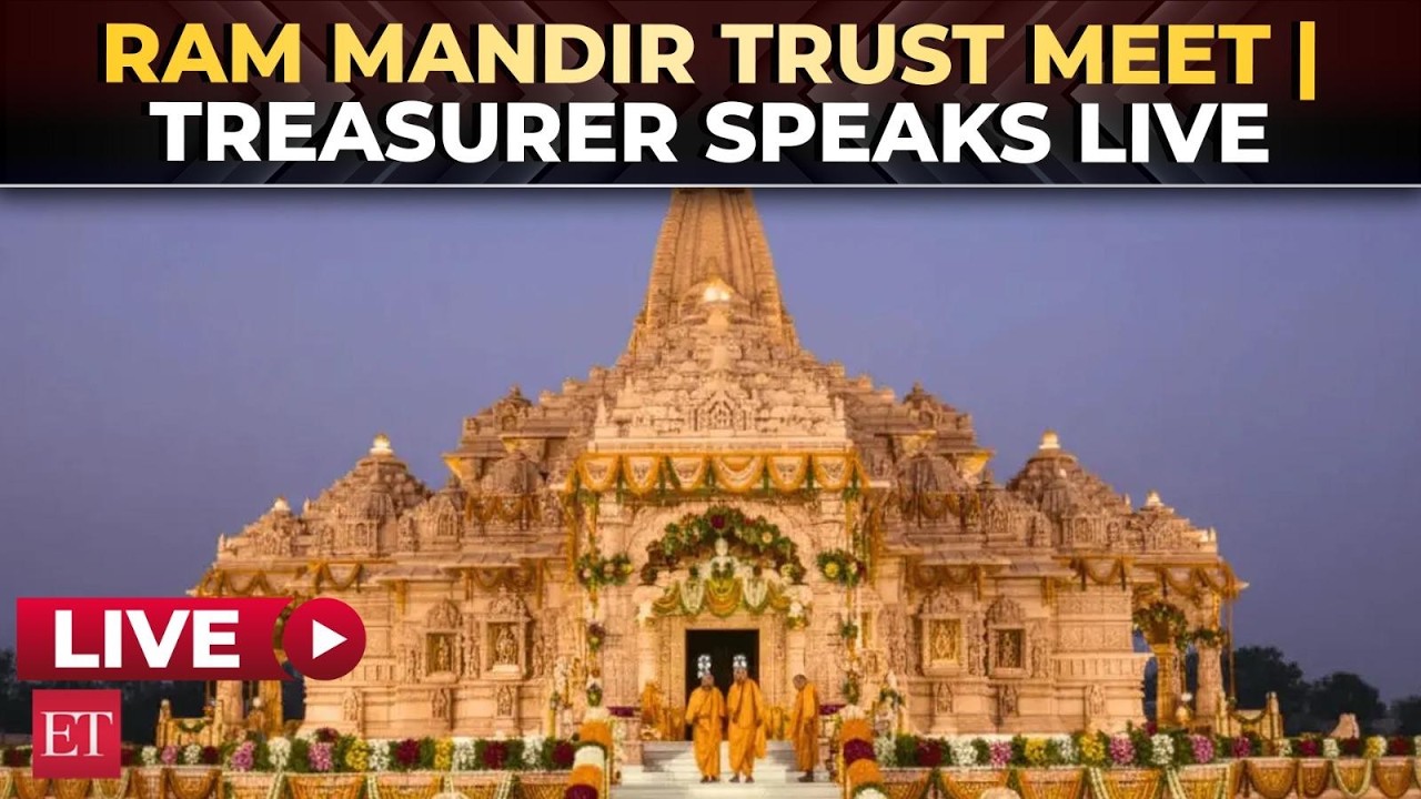Ram Mandir Trust Press Conference LIVE: Treasurer Govind Dev Giri addresses media