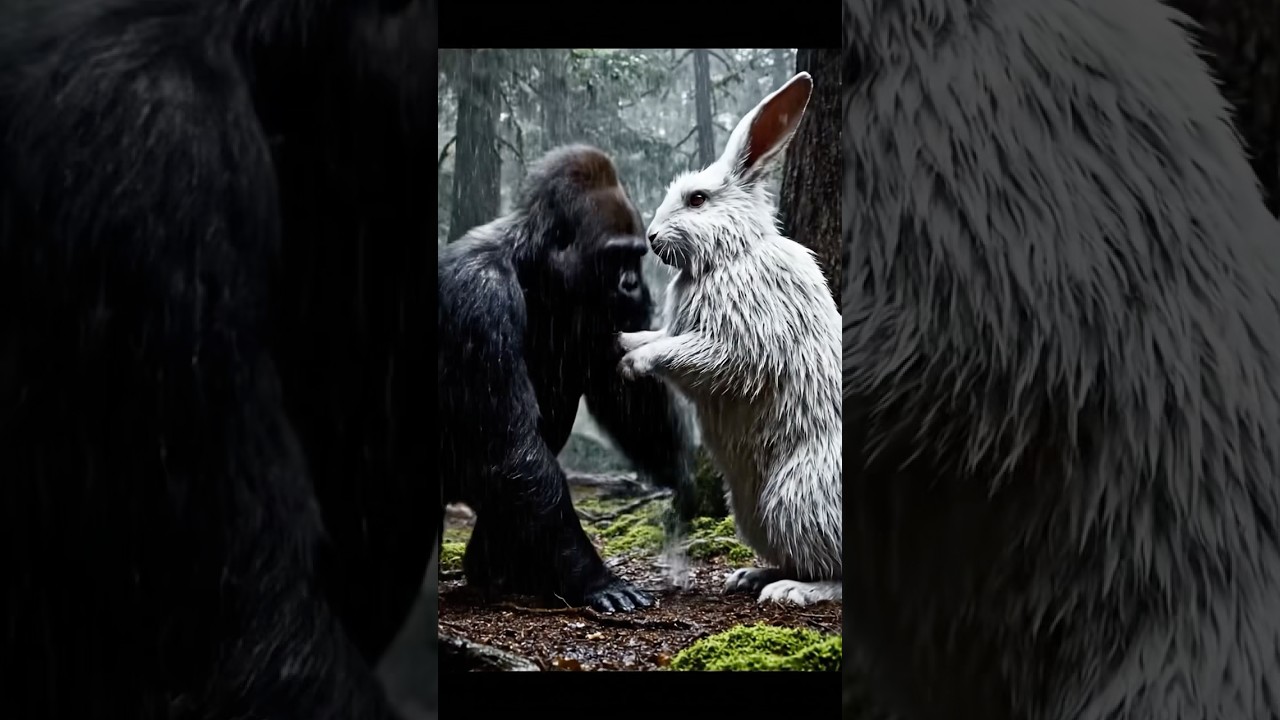 Gorilla Rabbit Fighting 