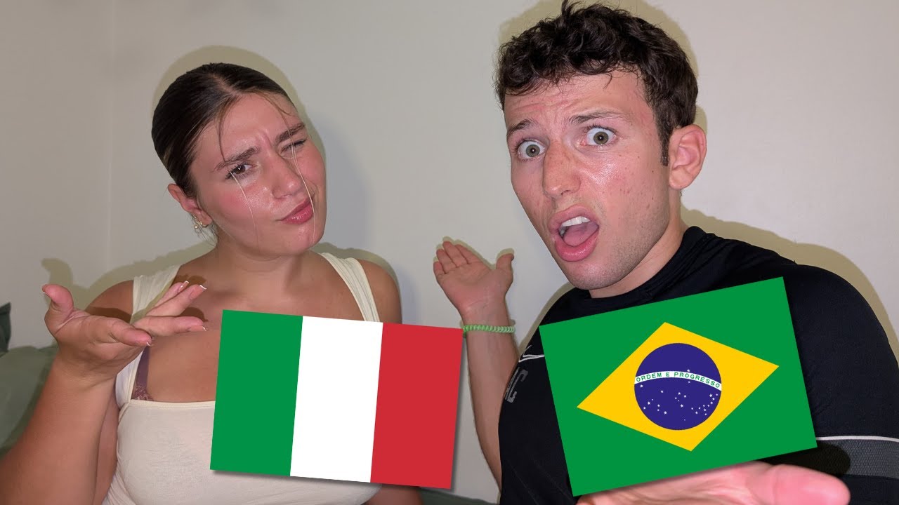 OS ITALIANOS ENTENDEM PORTUGUÊS? | Fiz um teste com minha amiga italiana 🇮🇹