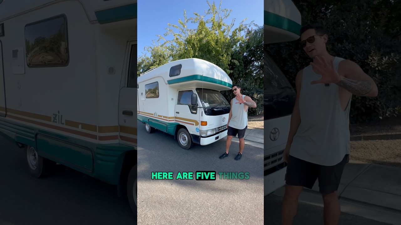 5 &ldquo;QUIRKS AND FEATURES&rdquo; of our new RV 🤣 #toyota #4x4 #rv #camper