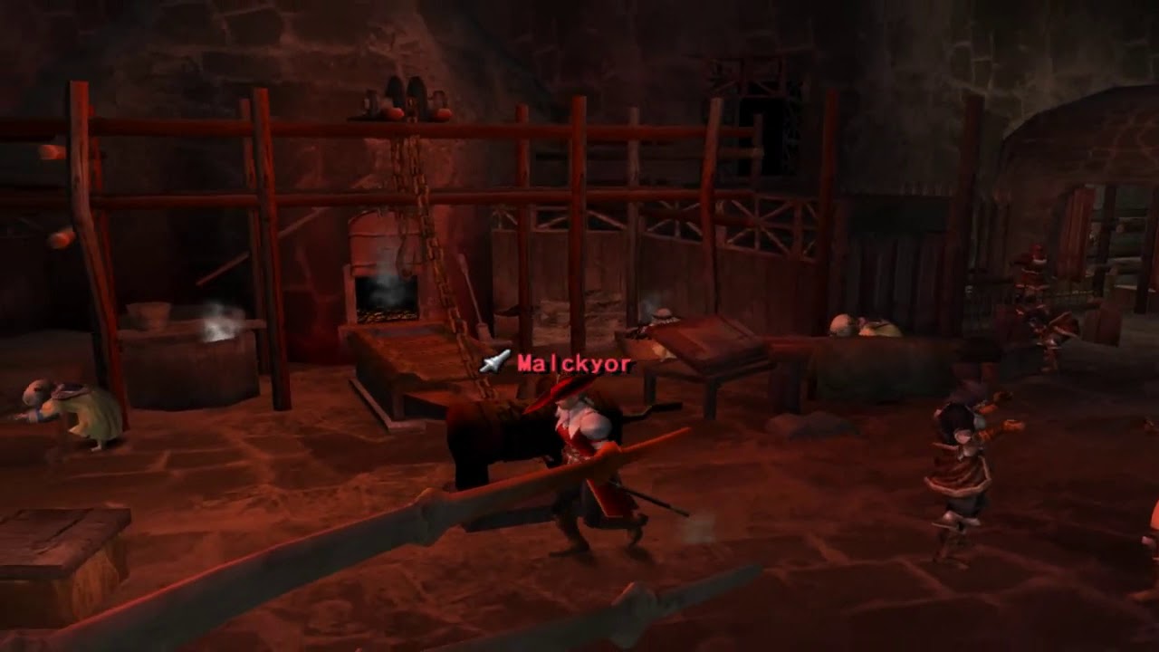 Monster Hunter - Minegarde Town Tour (PS2 Online)