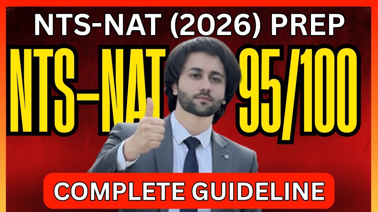 How to Get 95/100 in NTS NAT I NTS NAT Test Preparation I NTS NAT Preparation I NTS NAT 2026 Prep