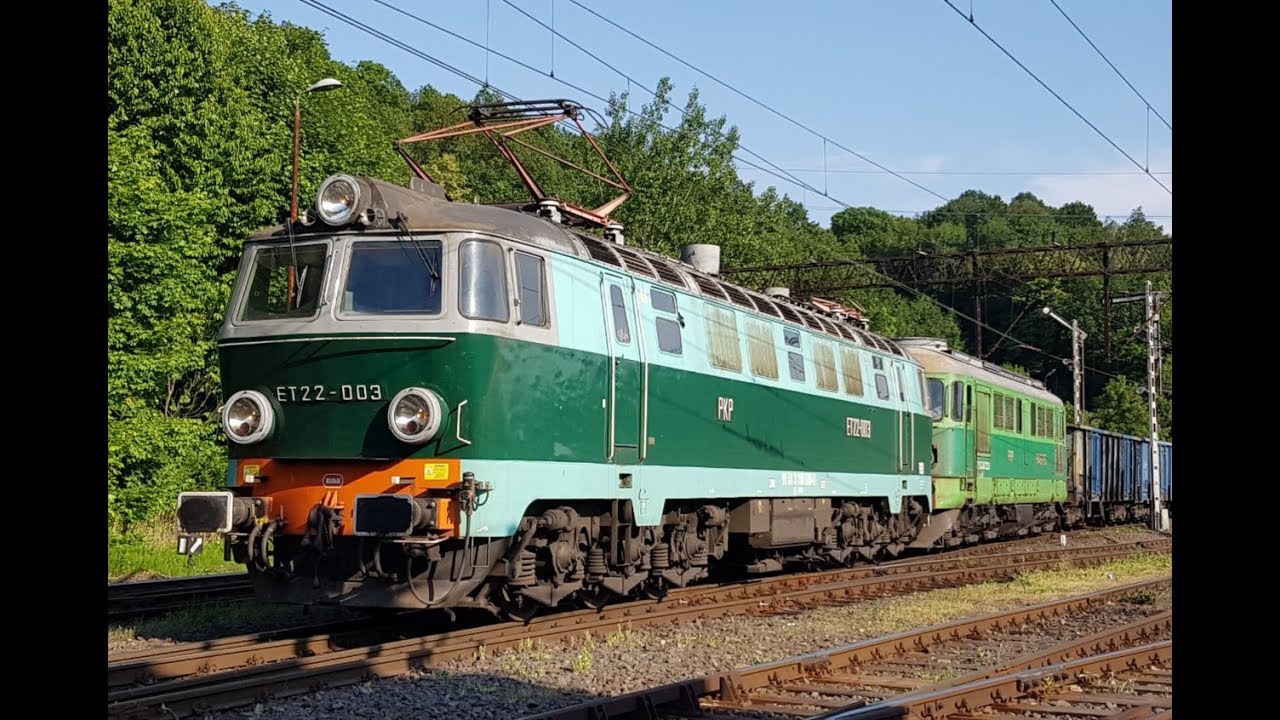 Duet ET22-003 + ST43-355 na linii 284 Krzeni&oacute;w - Legnica