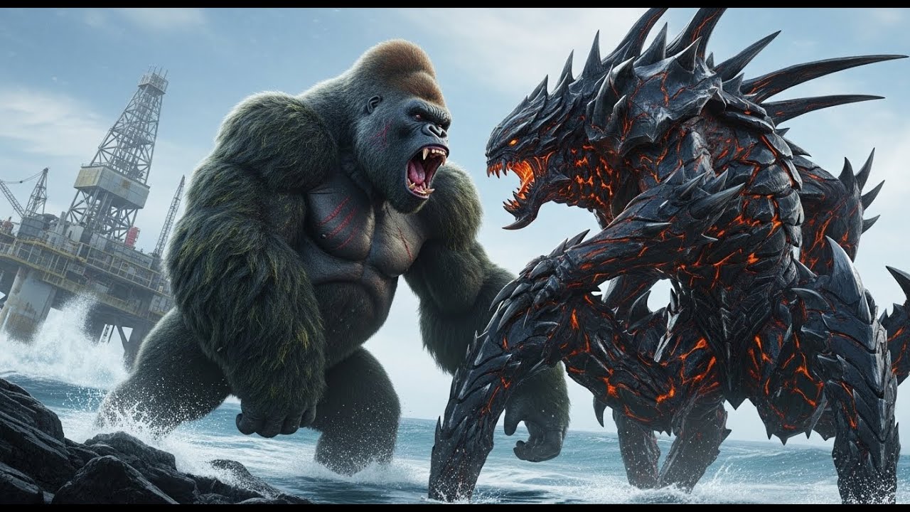 King Kong| Kaelo vs Xylos - The Undersea Awakening