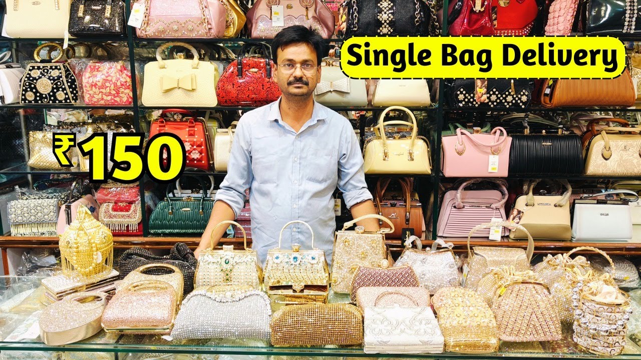 Hyderabad Imported Hand Bags Purses Clutches Sling Bags Charminar Shopping Market