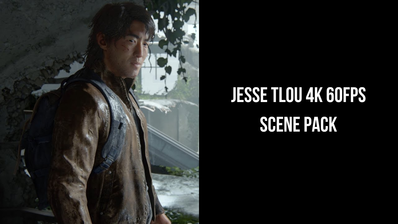 Jesse 4K Scene Pack | TLOU 2