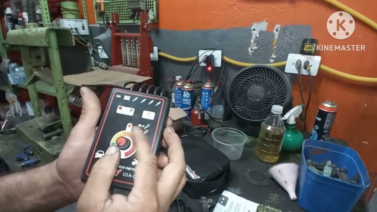 Teste nos bicos injetores (Pulsador de bicos injetores USATEST)