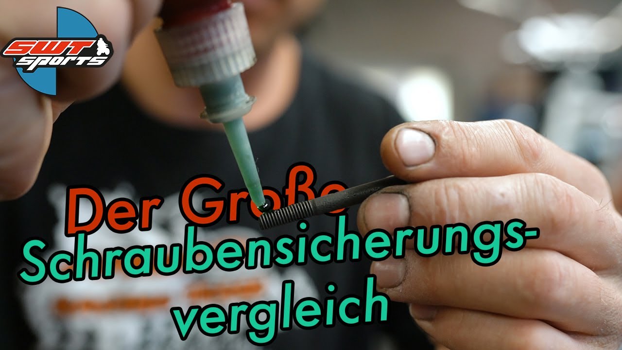 Schraubensicherungen im Werkstattvergleich. Welche Gewindesicherung l&auml;sst sich gut verarbeiten.