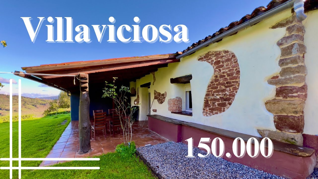 🗝️ VENDIDA 🗝️Casa en venta con jardin 🪷🌳 y  con vistas 🏞️en Villaviciosa #casaenventa #asturias