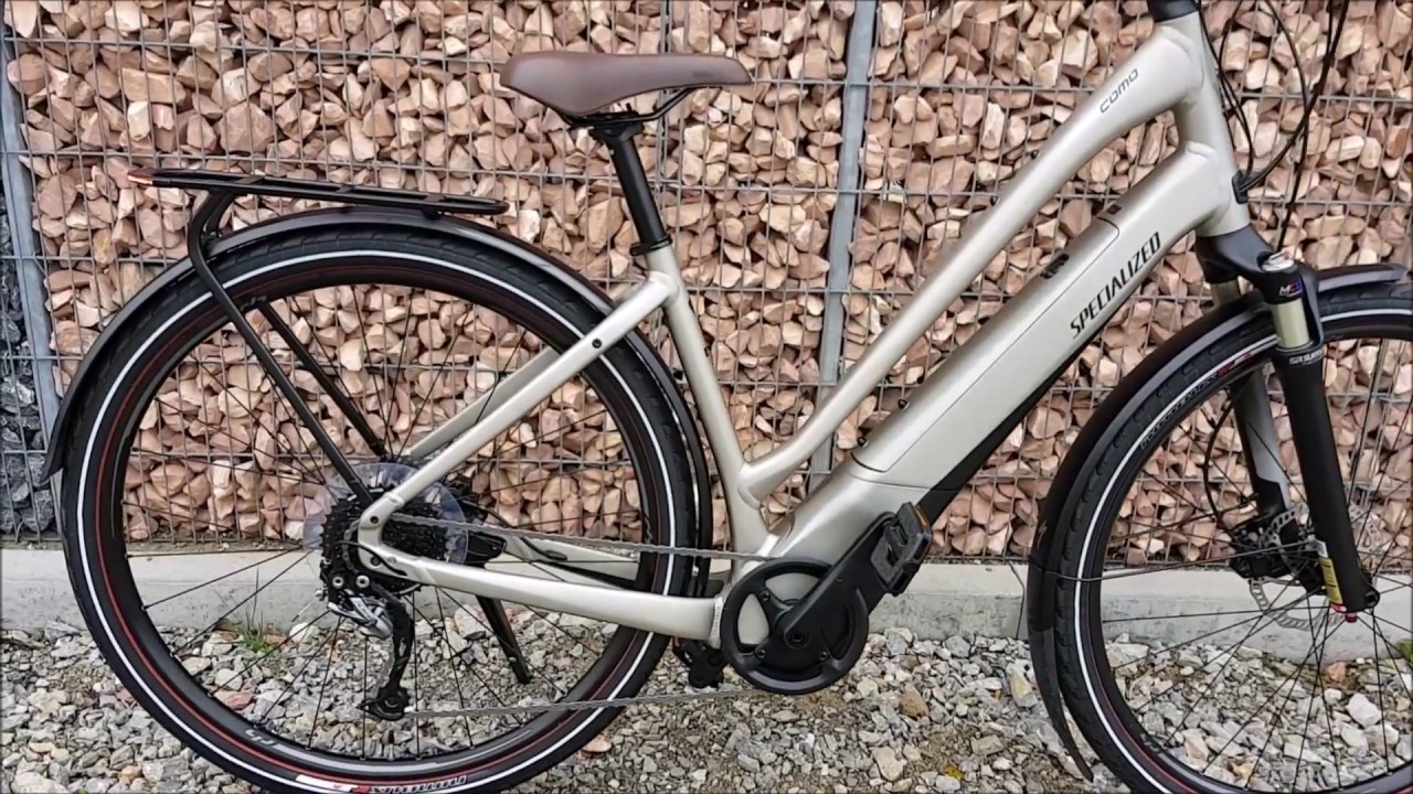 Specialized Turbo Como 4 0 Brose  Elektro Fahrrad Trekking eBike Platinum Black 2018