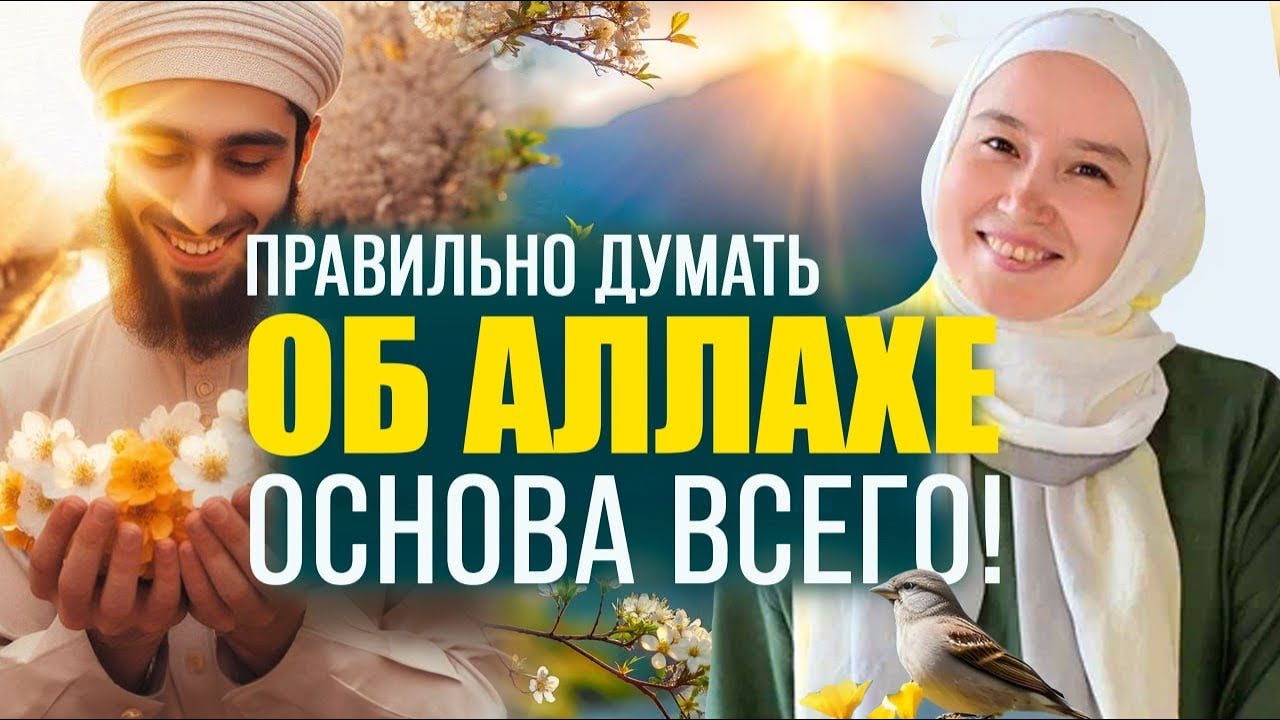 Учись думать правильно о своем Творце!