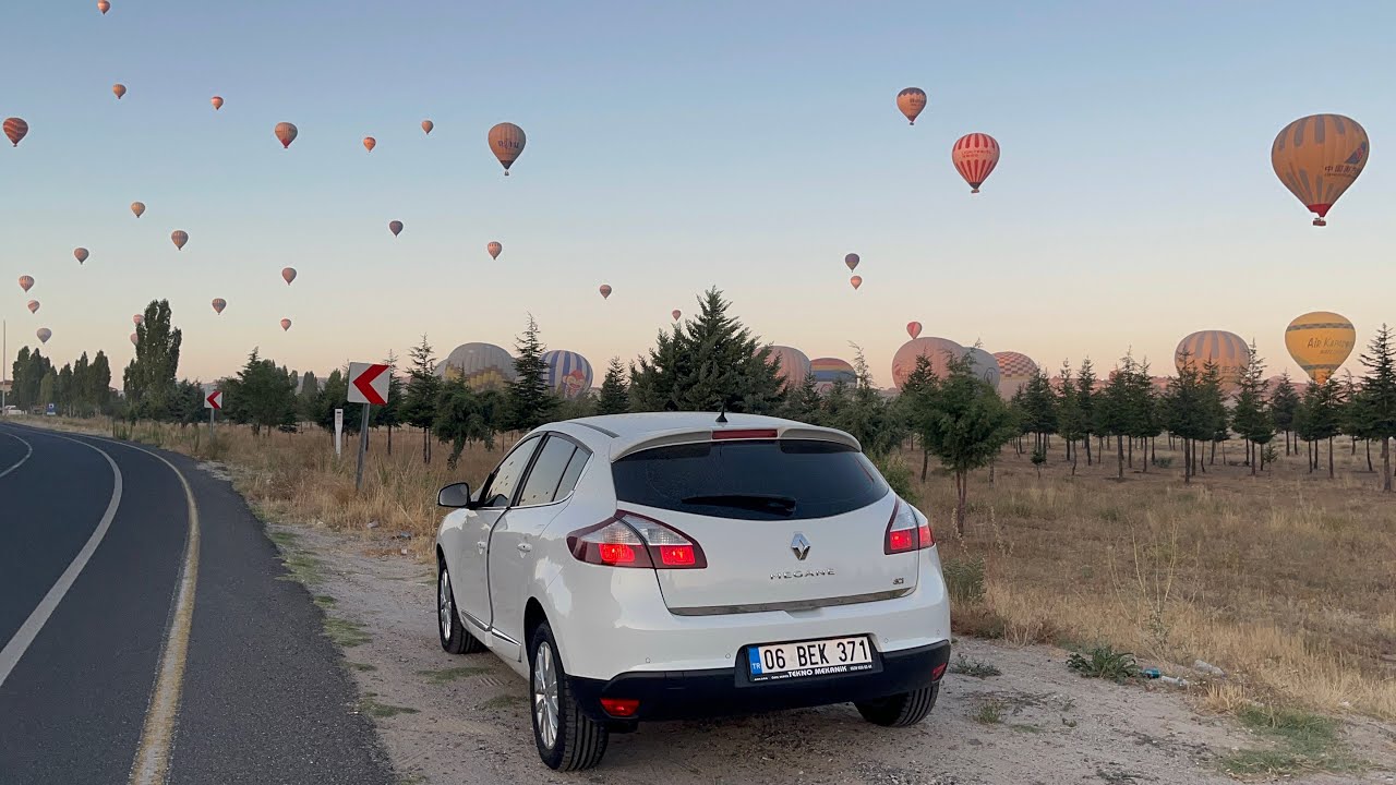Renault Megane 3 ile Nevşehir Kapadokya (Capadocia) Gezisi - POV Sürüş Renault Megane 3 1.5 dci 2015