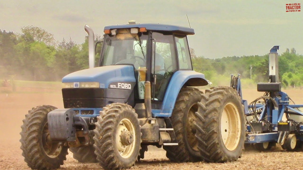 TRACTORS at Work: FORD 8670 GENESIS