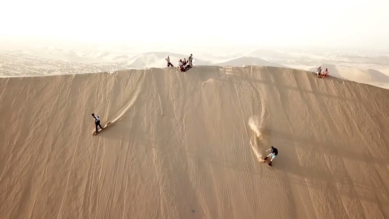 Sandboarding the Peruvian Sand Dunes of Huacachina