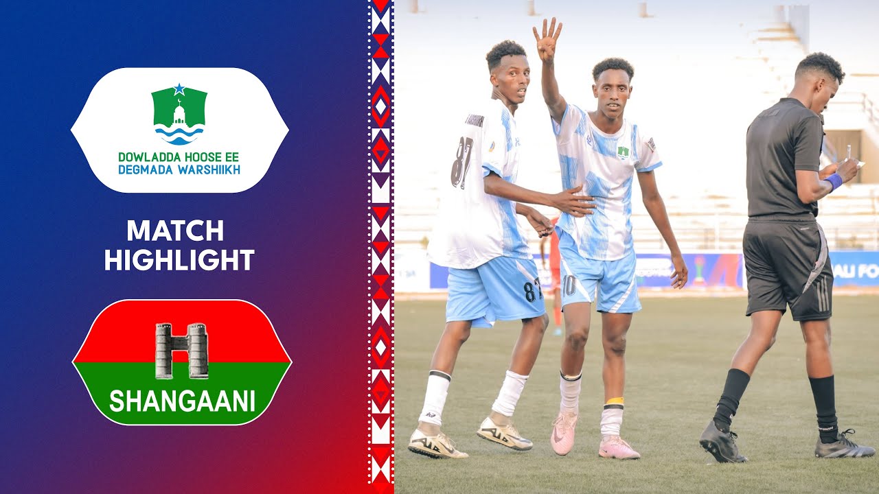 Goos gooska: Warsheekh 5-1 Shingaani.Tartanka Kubbadda cagta D.G.Banaadir 2025