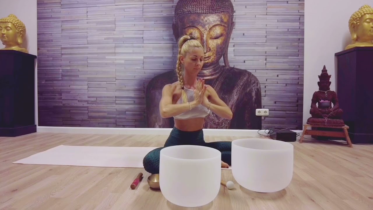 ❤️ kurzer Einblick in meine KlangYoga by Claudia Stunde ❤️    