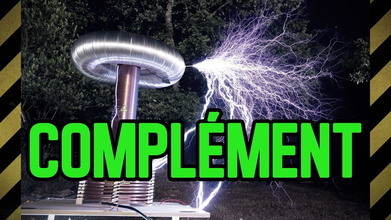 [Complément d'infos] - Fabrication d'une Bobine Tesla de 1.000.000V !