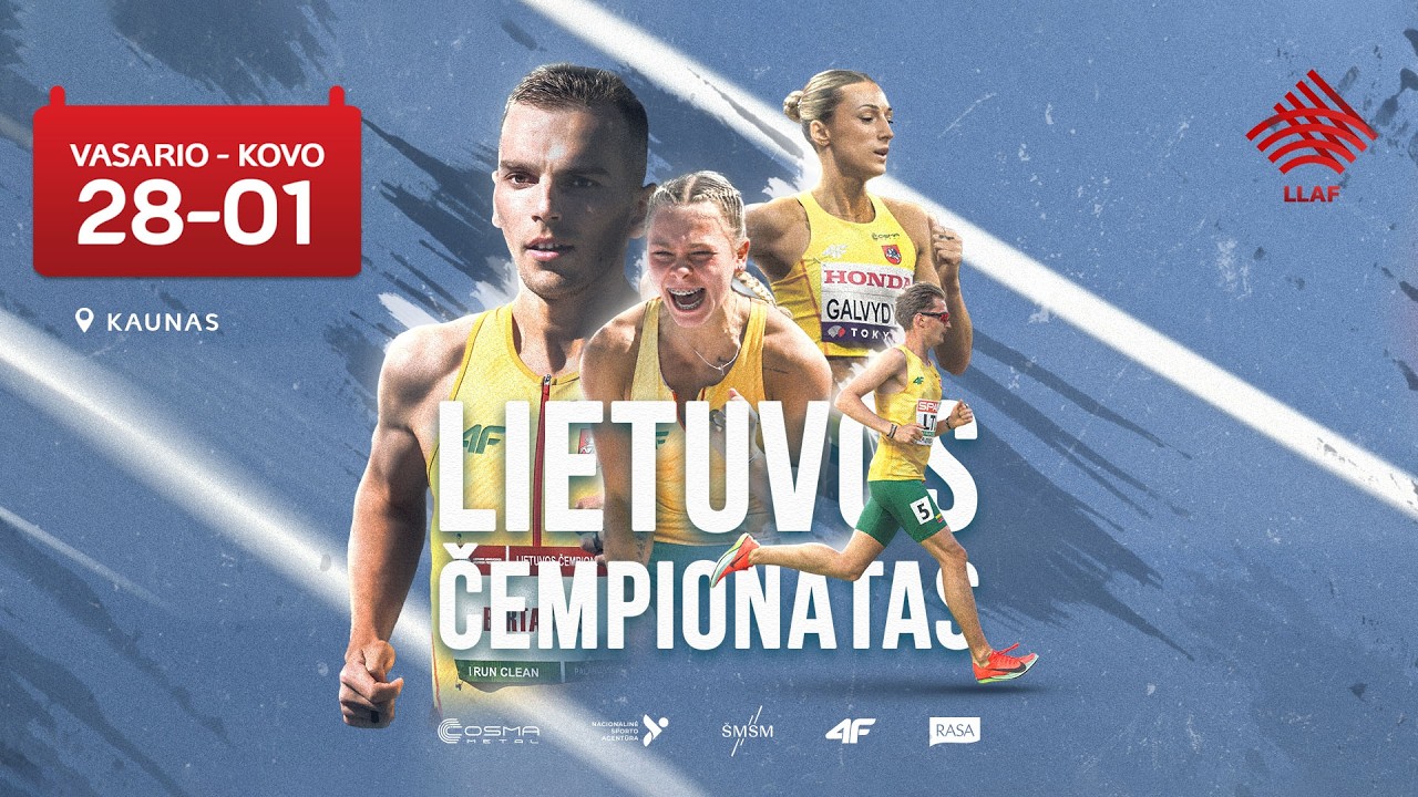 Lietuvos lengvosios atletikos čempionatas | Žiema | Antra diena