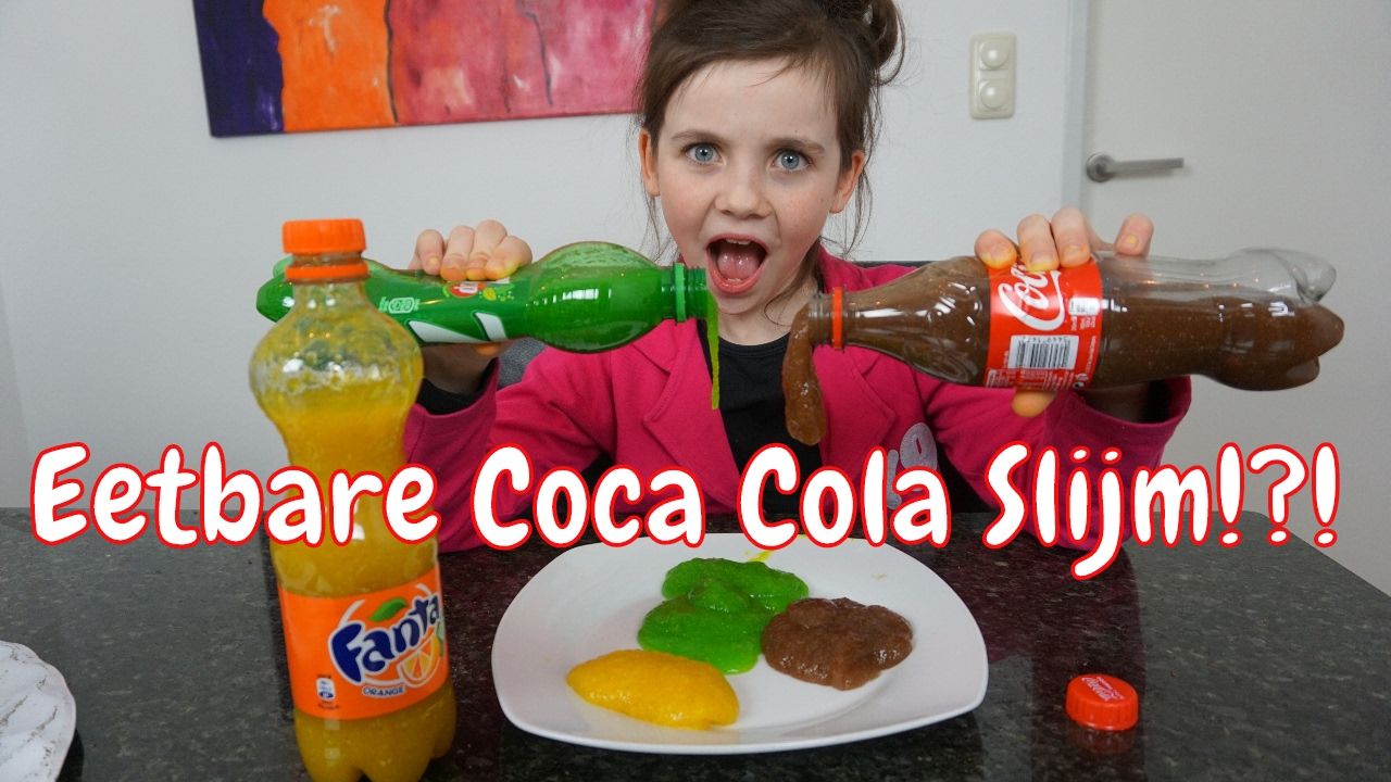DIY - Eetbare Coca Cola Slijm - Bibi (Nederlands)