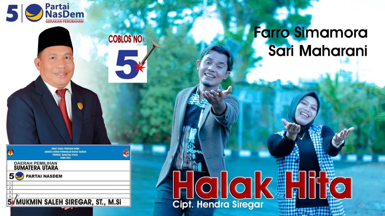 Halak Hita - Farro Simamora & Sari Maharani - Cipt. Hendra Siregar