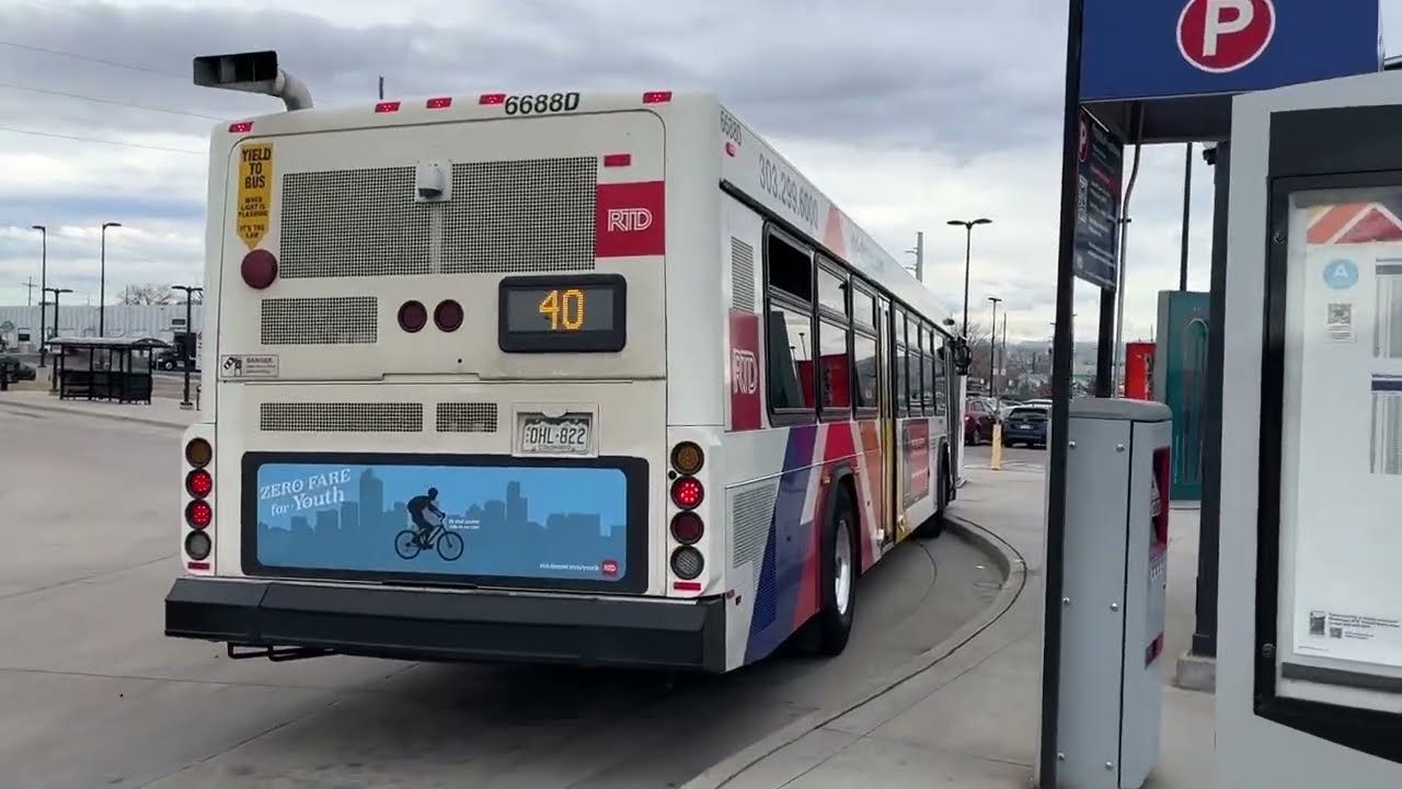 Denver RTD 40 Bus || 40th & Colorado Station - Southmoor Station - Full Ride!